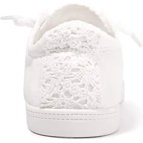 Women's Size 10 | Slip On Canvas Low Casual Walking Classic Comfort Sneakers Unbranded