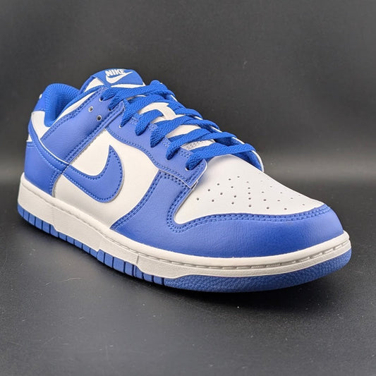 Nike Men's Size 11 ~ Dunk Low White Hyper Royal HF5441-112 New In Box Nike