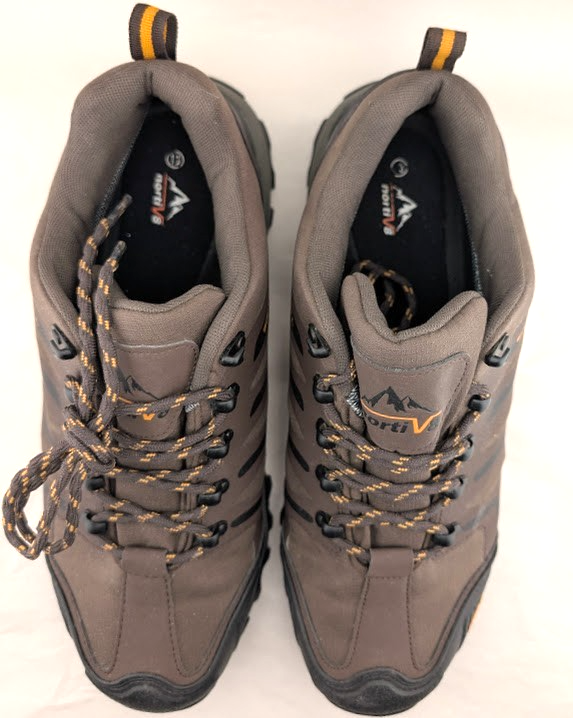 Nortiv8 Armadillo Waterproof Hiking Shoes Men's /Teen US Size 13 Brown Nortive8