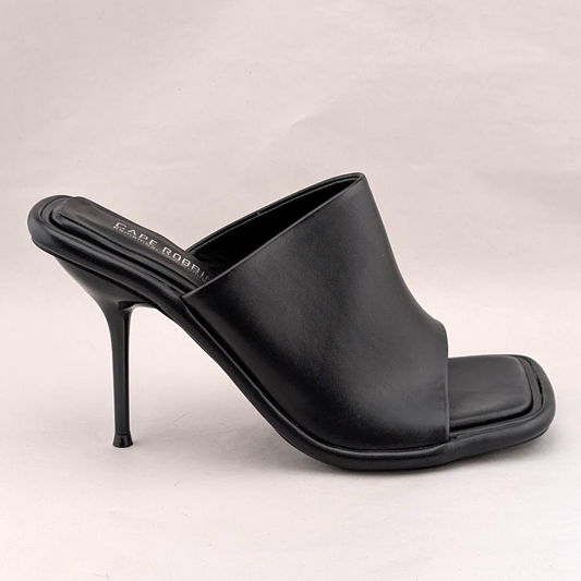 CAPE ROBBIN Ander Women's Size 8 Black Open Toe 4-inch Heeled Sandals NIB 3370 Cape Robbin