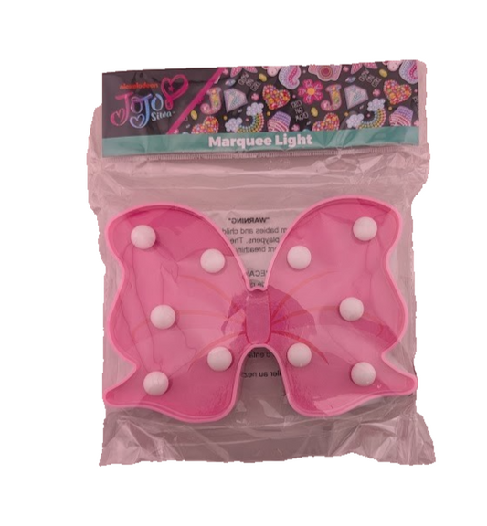 Nickelodeon JOJO SIWA Bow Marquee Light Battery Operated New CultureFly