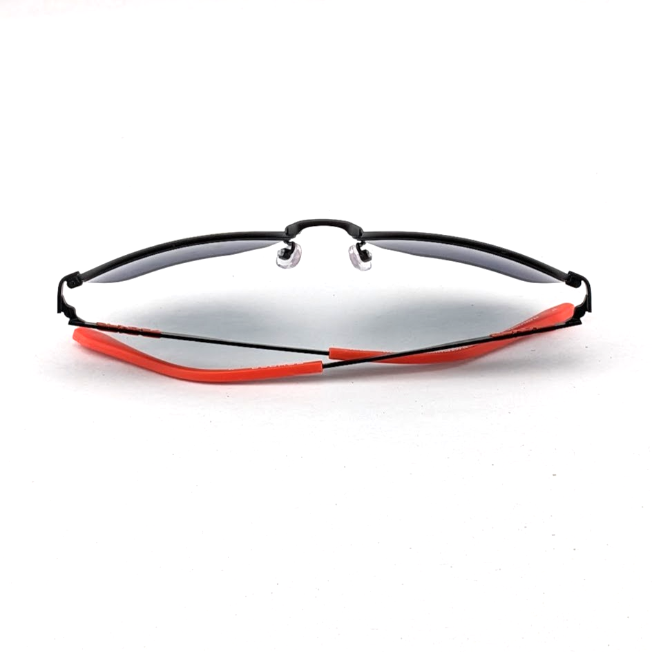 Spyder Men's Sunglasses Graphite Metal Grey Lens Full Rim Oval Frame SP6027 001 Spyder