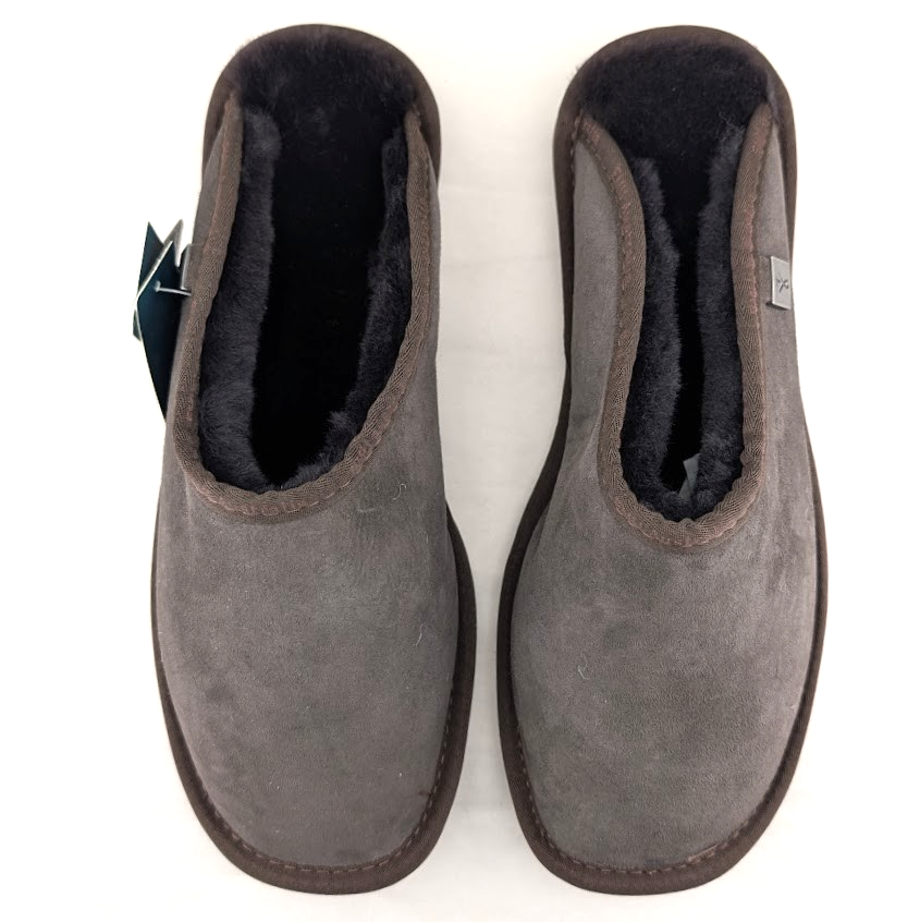 Emu Australia Men's Platinum Esperance Chocolate Slippers Men's Sz 9 / Wo's Sz10 EMU Australia