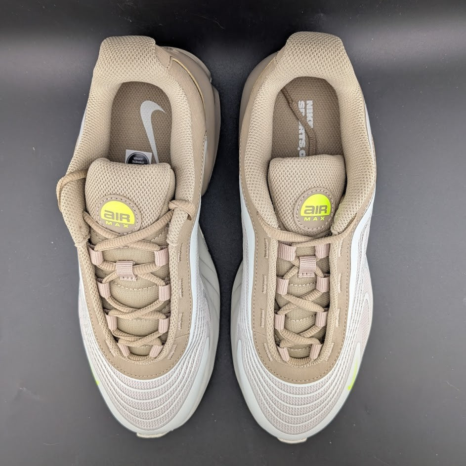 Nike Air Max Fire Shoes Sneakers Light Bone Khaki Volt Mens Sizes 8 & 8.5 IF2621 Nike