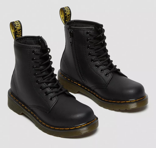 Doc Martens | 1460 Softy T Boot | Black, Size 4 / Kids Size 3 | Side Zip Dr. Martens