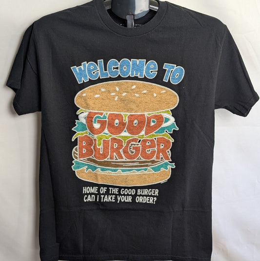 NEW Welcome To Good Burger Home Of The Good Burger T-Shirt Size Small 100 Cotton Junk Food Clothing