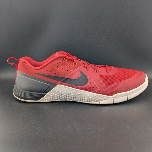 Nike Metcon 1 Training Shoe Men's SZ 12 Red Black White 704688-616 Rarely Worn38 Nike
