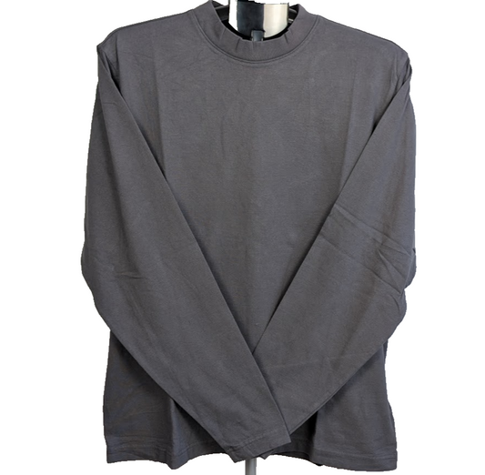 Gap X Yeezy YZY Engineered By Balenciaga Gray Rare Long-Sleeve Logo Tee S or XL Gap