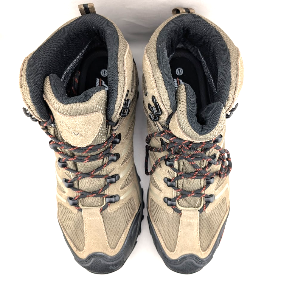 Nortiv 8 Mens Armadillo Hiking Boots US 9.5 EU 43 Brown/Black Waterproof 160448 Nortiv 8
