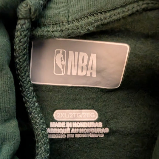NEW Milwaukee Bucks Hooded Sweatshirt NBA Ultra Game Size 2XL NBA