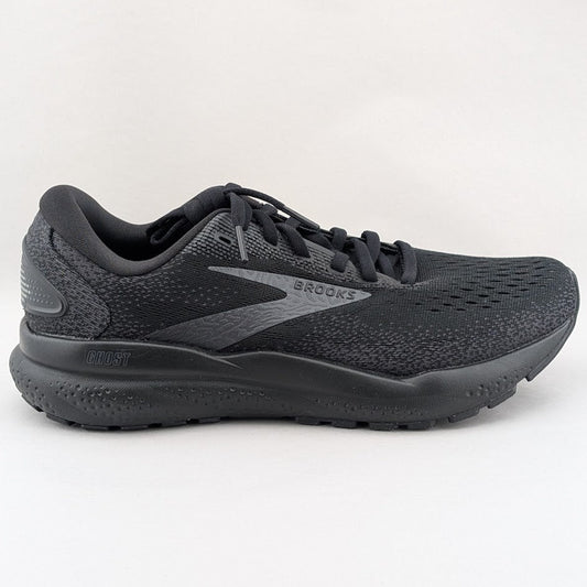 Brooks Womens Size 7 / Kids 5.5Y Black Ghost 16 Athletic Run Walk Sneakers Shoes Brooks