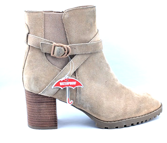 Blondo Waterproof Tamzin Tan Womens Shoes Size 10 Boots New Needs Cleaning Blondo
