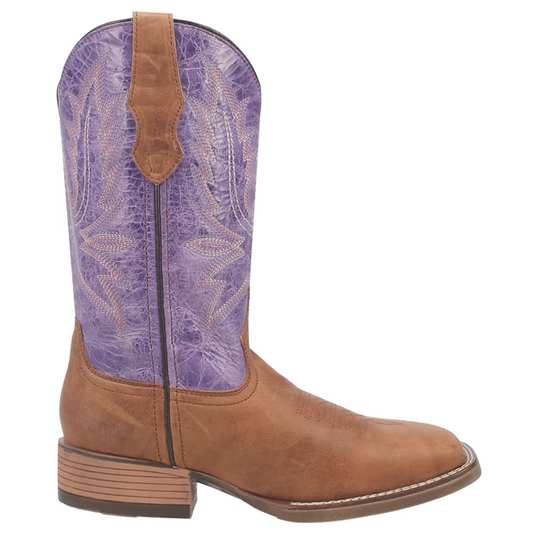 Laredo Women's Size 8 Mara Tan Square Toe Western Boots 5947 Dan Post Boots Laredo