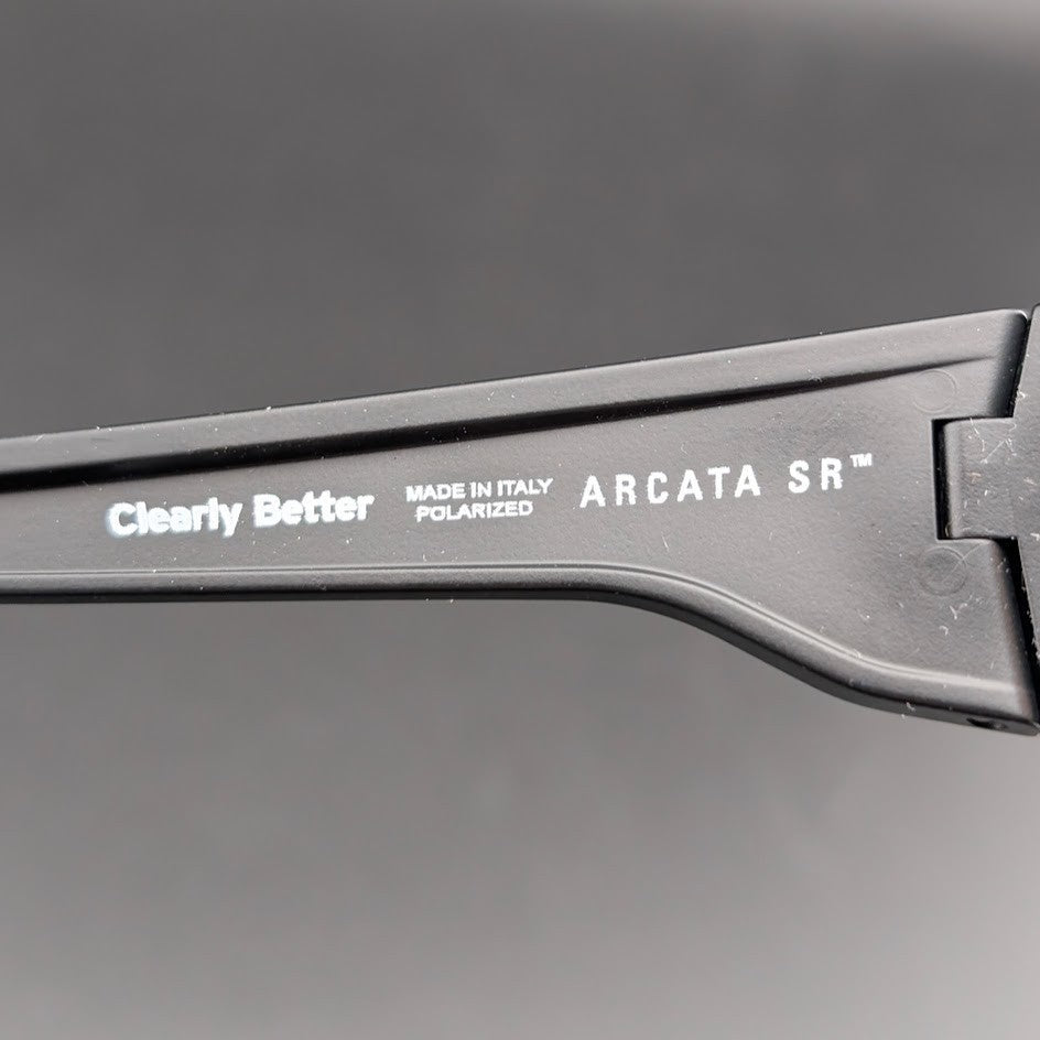 New Kaenon Polarized Sunglasses Arcata SR Matte Black Ultra Brown Mirror Lenses Kaenon