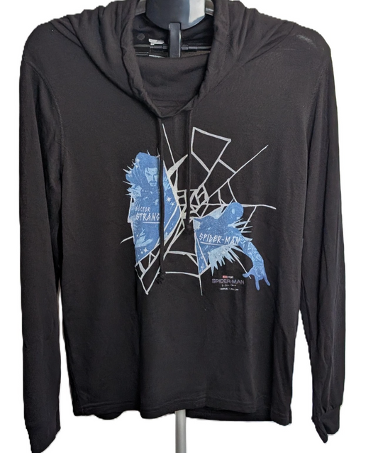 Marvel Spider-Man: No Way Home Wos Large Cowl Neck LS Knit Top Marvel