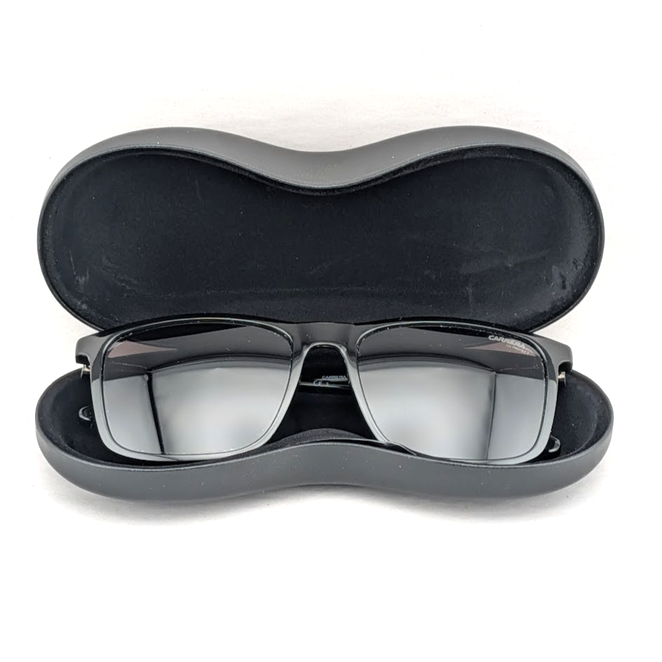 NEW Carrera 231/S 0807 IR Black Rim Grey Lens 55-18-145 Sunglasses w/ Case Carrera