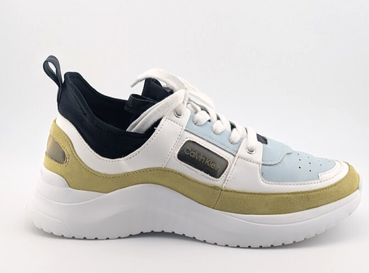Calvin Klein Womens Ultra Neoprene Multicolor Lace-Up Sneaker Shoes Size 8M Calvin Klein