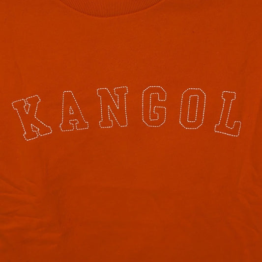 Kangol Size Large Orange Sweatshirt BRAND NEW Kangol
