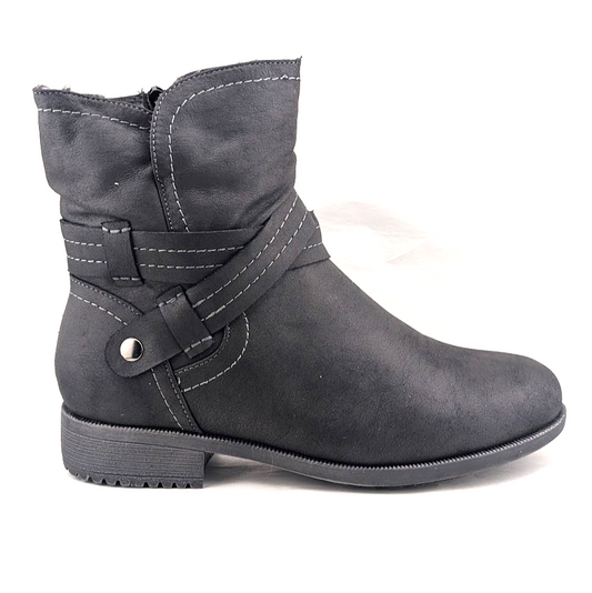 VJH Women's Mid Calf Boots, Slouchy Buckle Straps Size 9.5M VJH confort