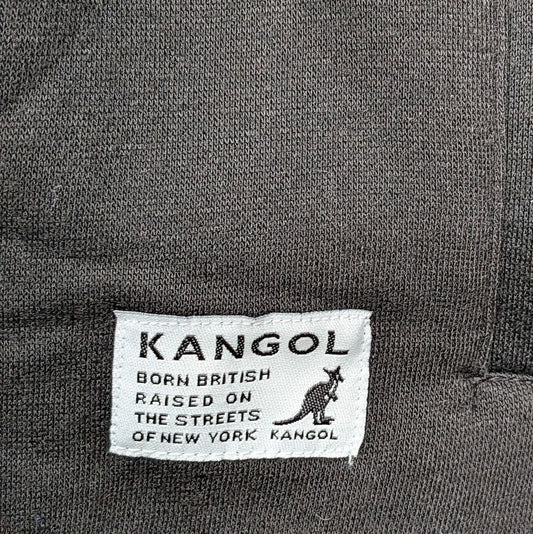 Kangol Men's Color Block Crewneck Pullover Sweatshirt - Maroon Gray Black M or L Kangol