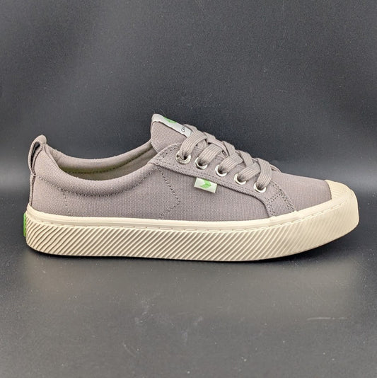 Cariuma OCA Low Sneakers Women's US 6.5 Mystic Grey Canvas Comfort Shoes SC3936 Cariuma