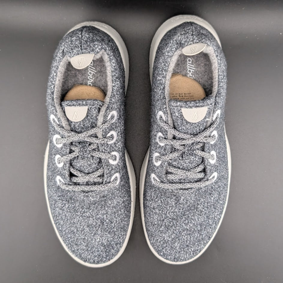 NEW Allbirds Women’s Size 9 Washable Merino Wool Runners Gray Allbirds