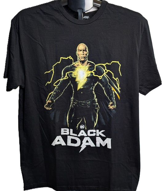 NWT DC Comics Men’s Black Adam Graphic Tee Size Large DC