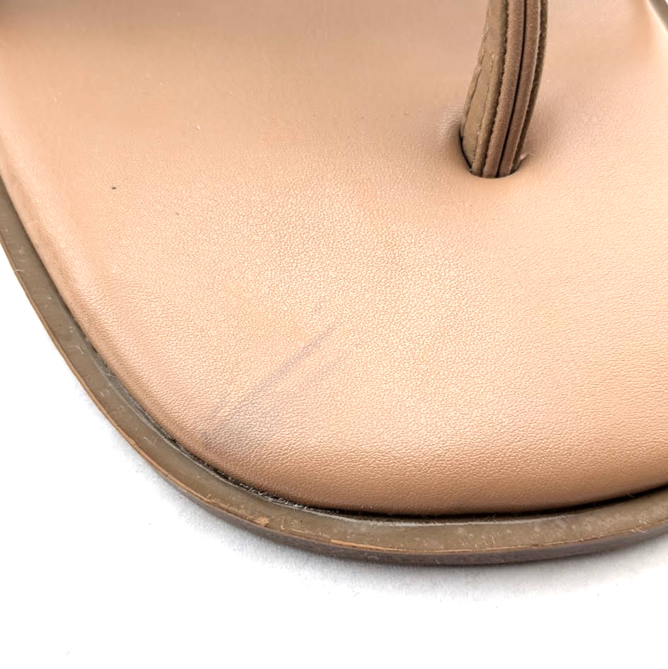 Joie Vida Tan Leather Strappy Flat Sandals US 8.5 JOIE