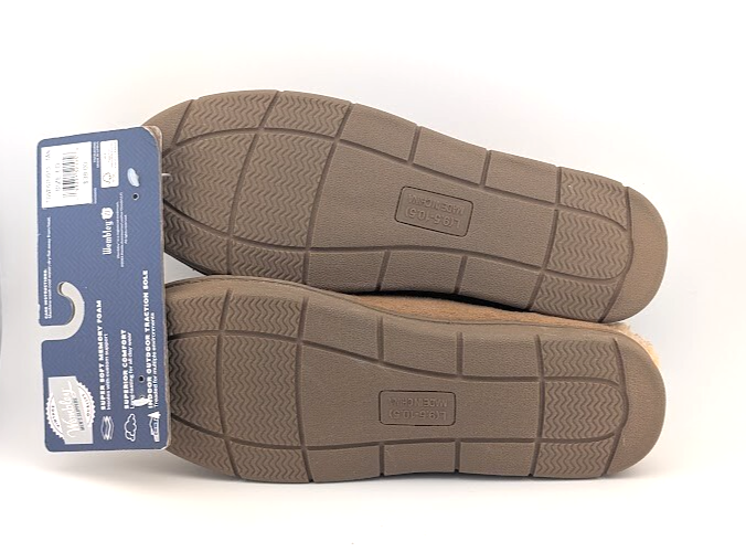 Wembley Mens Indoor/Outdoor Microsuede Slipper with Plush Fleece Lining - M-XL Wembley