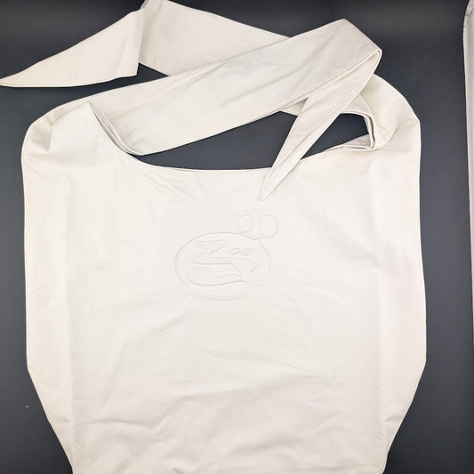 Brand New OffGod Real Soft PU Leather Tote Bag~Off White Bandage Boy Unisex OffGod