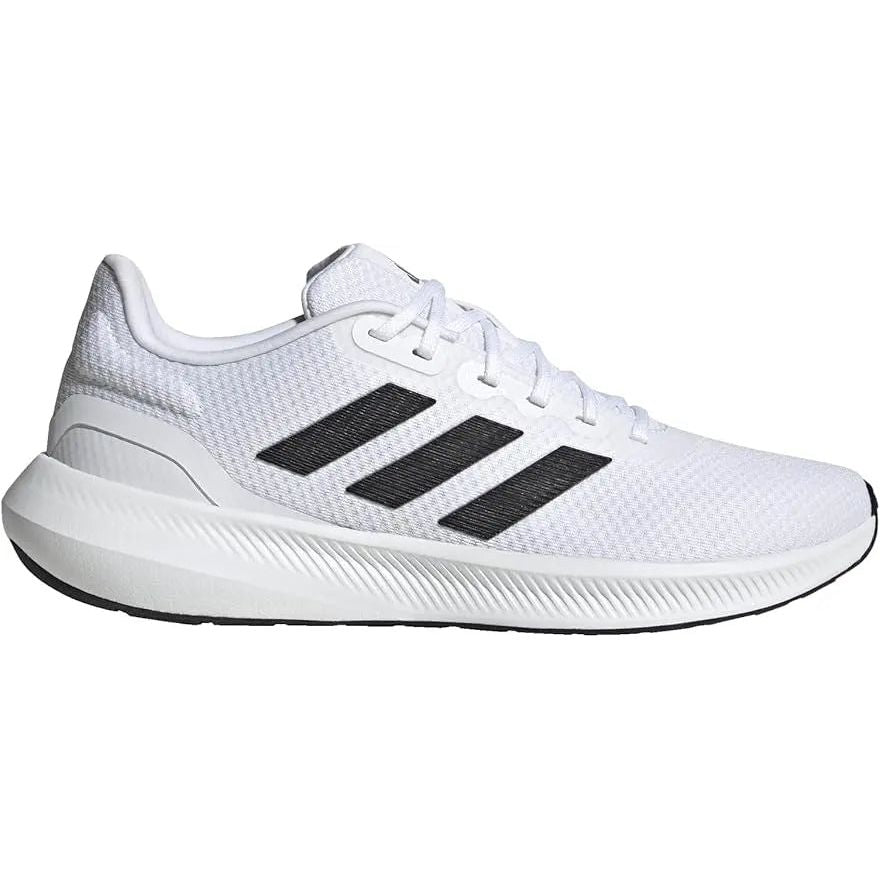 Women's adidas RunFalcon 3 White Oreo Running 9.5 Sneakers Trainers Shoes adidas