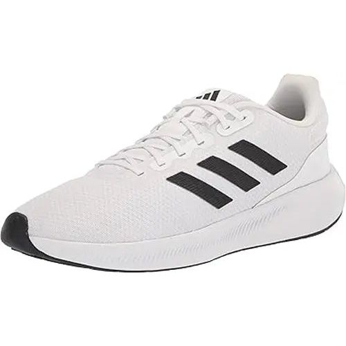 Women's adidas RunFalcon 3 White Oreo Running 9.5 Sneakers Trainers Shoes adidas