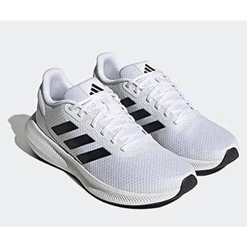 Women's adidas RunFalcon 3 White Oreo Running 9.5 Sneakers Trainers Shoes adidas