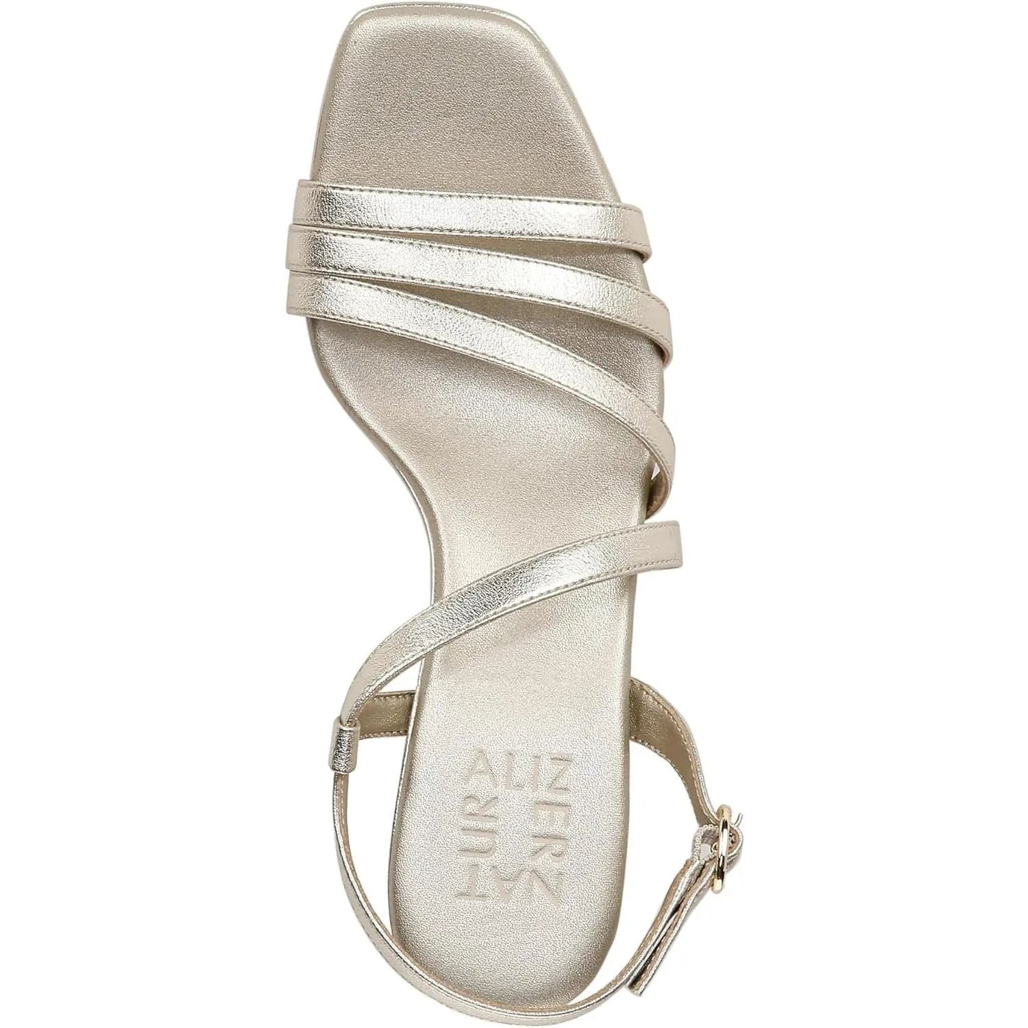 NEW Naturalizer Women's Galaxy Dress Sandal in Champagne Size 9M NIB Naturalizer