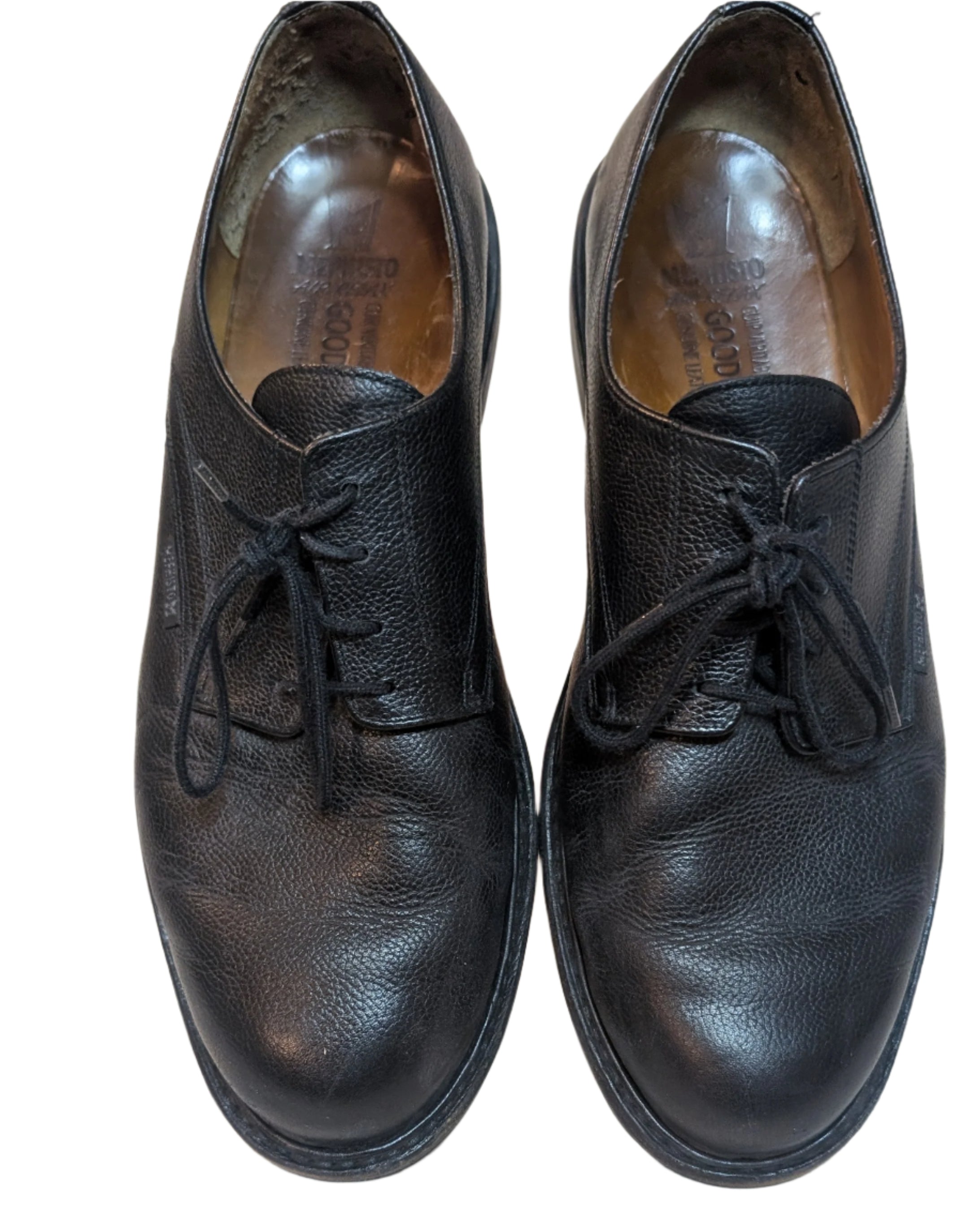 Pre-Owned Mephisto Shoe Men 11.5 Oxford Marlon Classic Leather Goodyear Welt Comfort Black