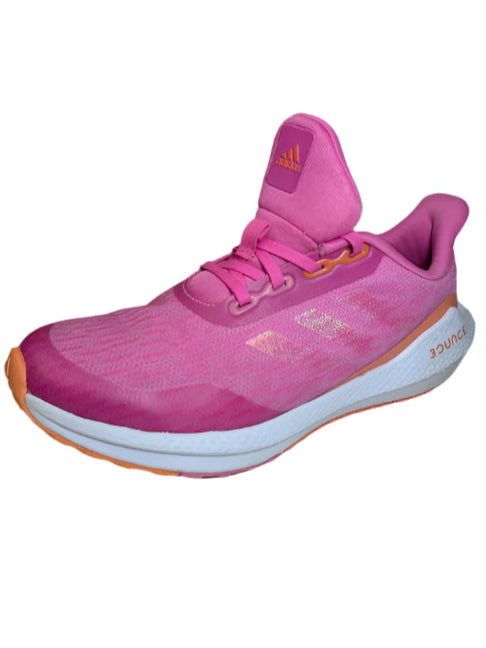 Pre-Owned adidas Size 4.5 Duramo EQ21 Run Shock Pink Kids Sneakers