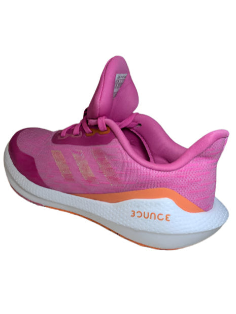 Pre-Owned adidas Size 4.5 Duramo EQ21 Run Shock Pink Kids Sneakers