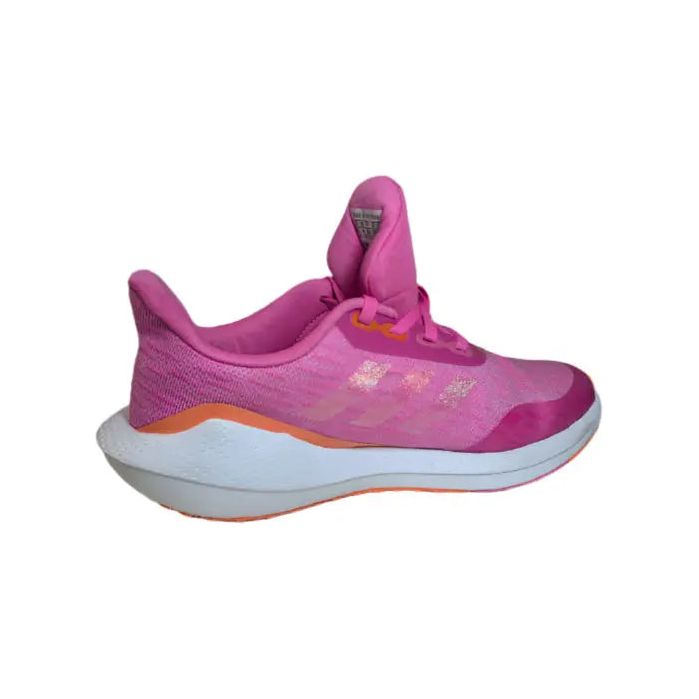 Pre-Owned adidas Size 4.5 Duramo EQ21 Run Shock Pink Kids Sneakers adidas