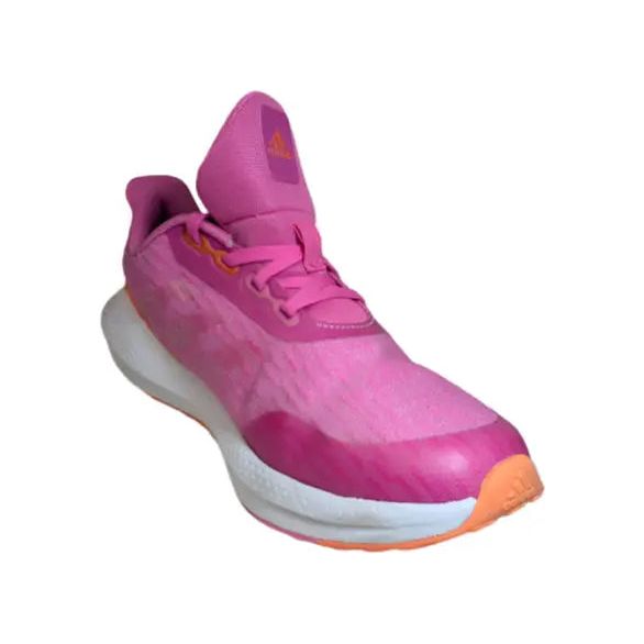 Pre-Owned adidas Size 4.5 Duramo EQ21 Run Shock Pink Kids Sneakers adidas
