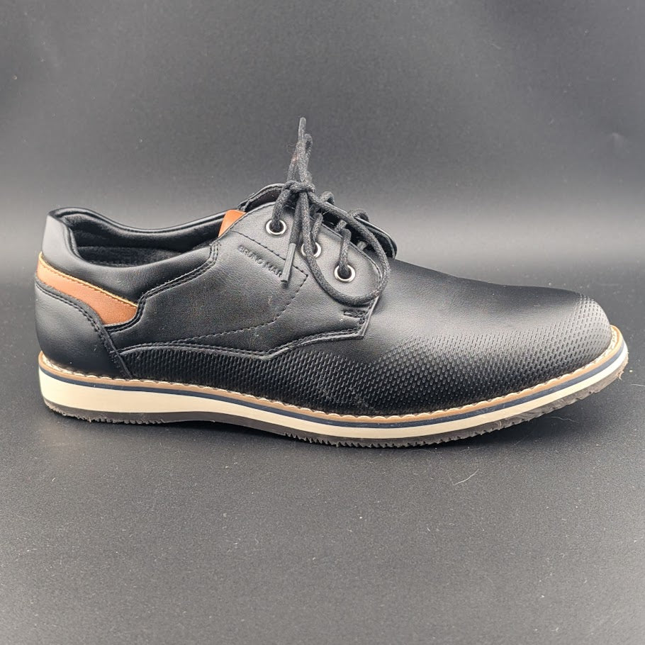 Bruno Marc Dress Shoes Cap Toe Oxford Lace Up Formal Tan Size 4Y / 6Y SoleComfort.shoes