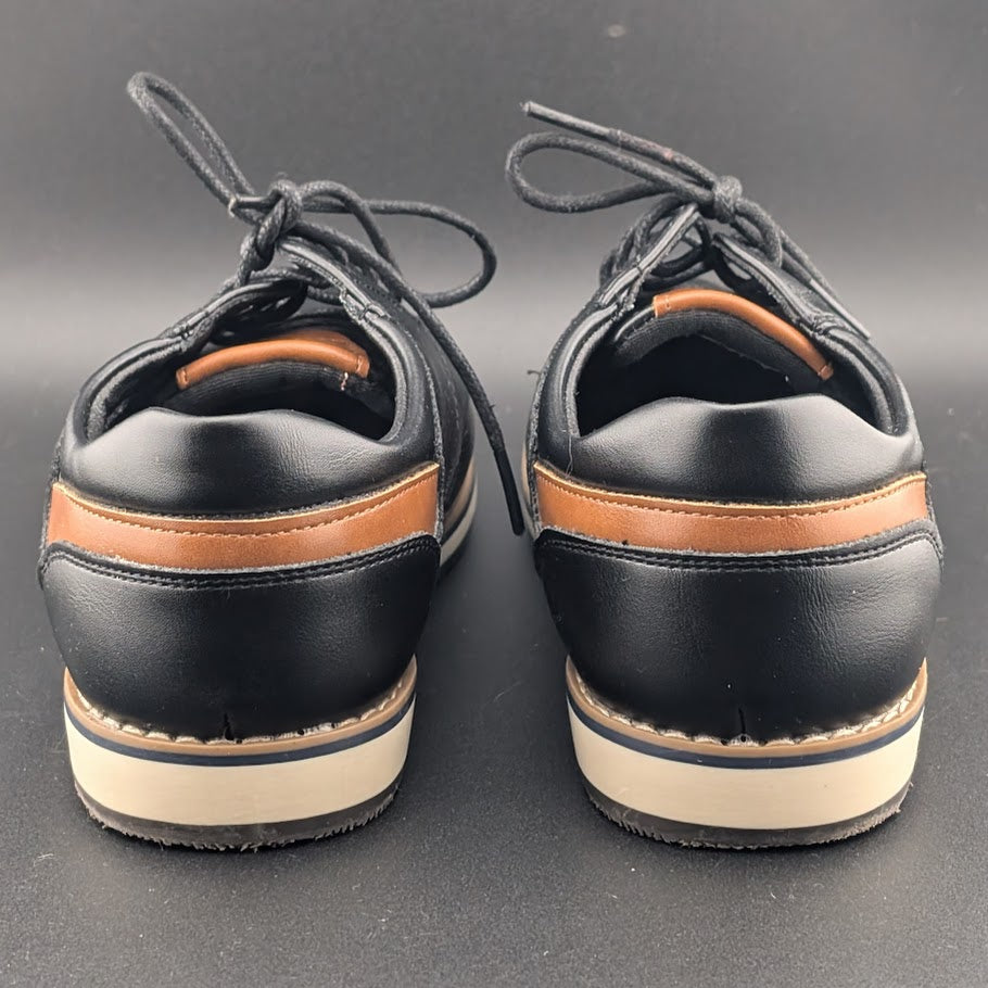 Bruno Marc Dress Shoes Cap Toe Oxford Lace Up Formal Tan Size 4Y / 6Y Bruno Marc