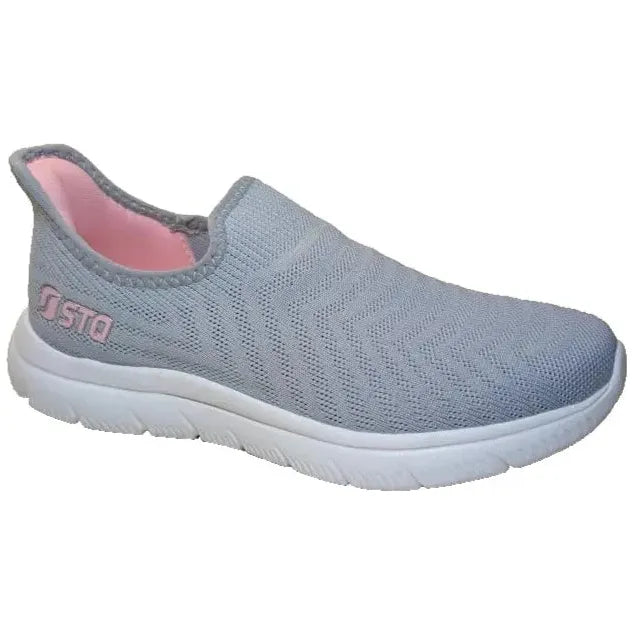 Womens Size 7. 5 Slip-On Walking Sneaker|Tennis Shoe With Arch Support for Orthopaedic Relief STQ