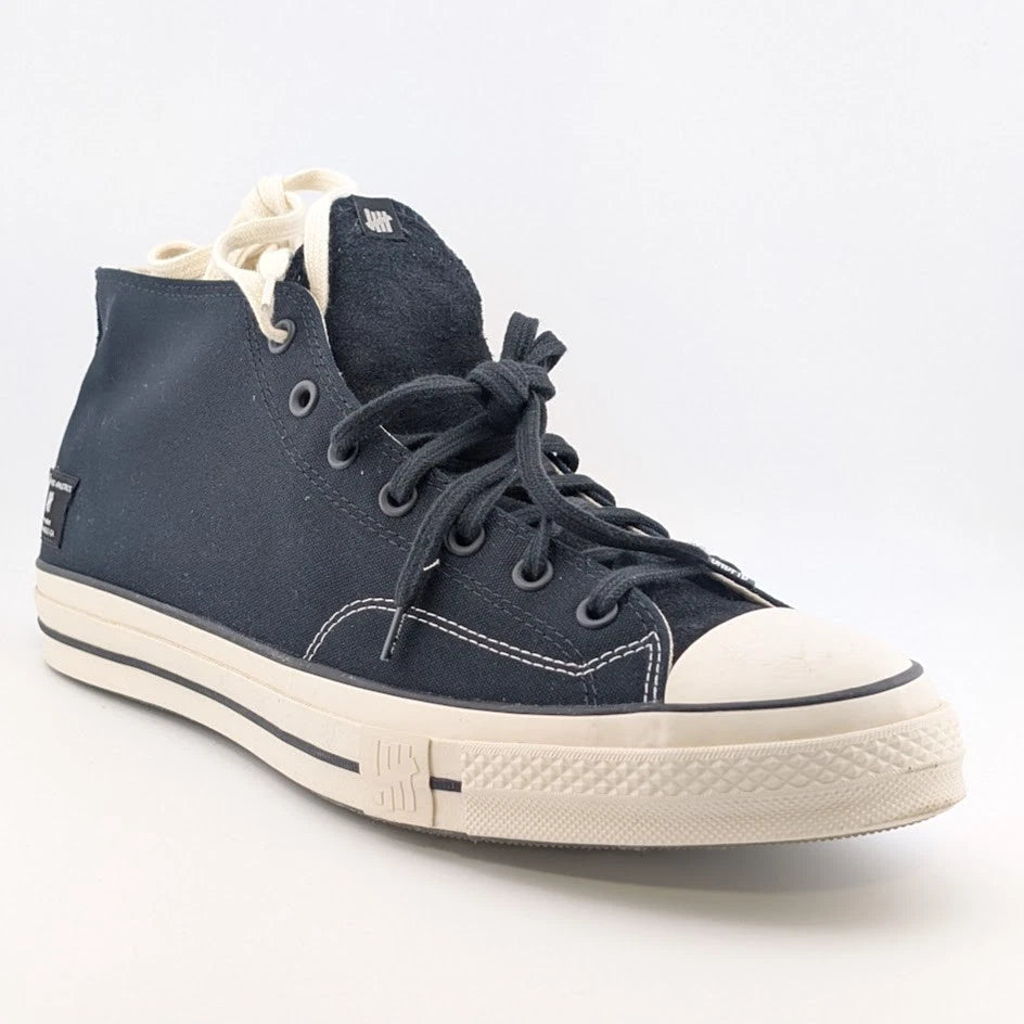 Converse Chuck Undefeated 1970's Mid Men's Size 16 Black/Natural A00673C SoleComfort.shoes