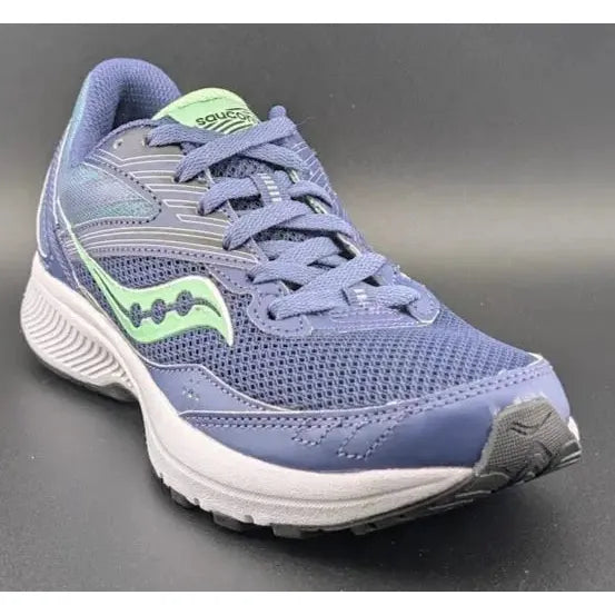 Saucony Women's Size 7 Cohesion 15 Running Shoe Cobalt/Mint S10701-15 Comfort - SoleComfort.shoes