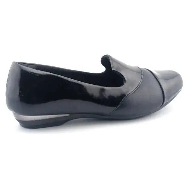 Pre-owned Ortho+rest Women Bunion Dress Shoes Low Heel Orthopedic Slip on Size 10, Black Ortho+rest