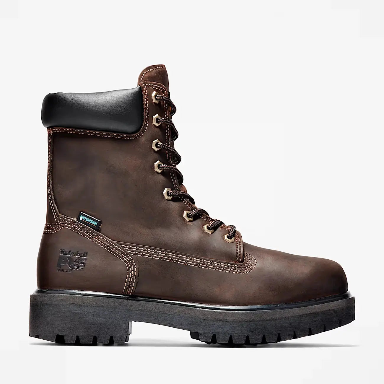 Timberland PRO Men's 26011 Direct Attach 8" Soft-Toe Brown TB038022242 Timberland