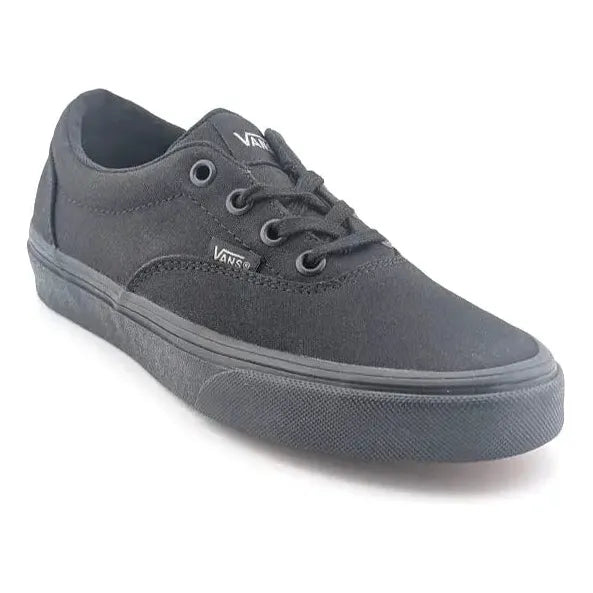 VANS Doheny - All Black Authentic Classic Canvas Skate Women's Shoe Sneaker Sizes 5, 5.5 and 6 VANS