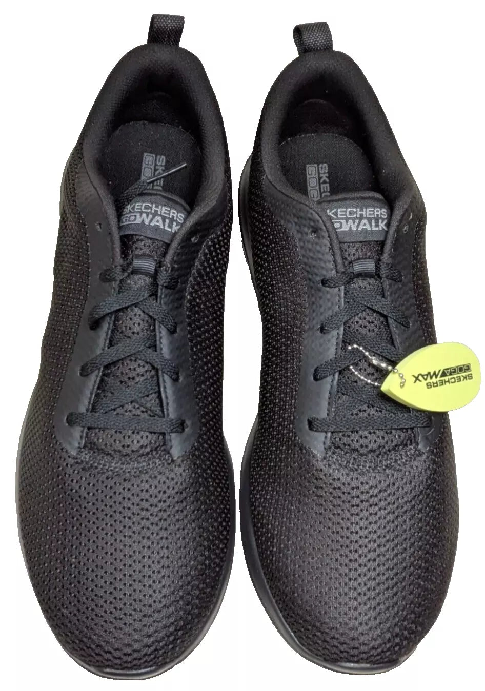 Skechers GoWalk Max Black Walking Shoes Sneakers Men’s Size 9 54601EWW