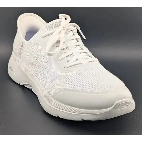 New/Imperfect - Skechers Womens Go Walk Arch Fit 2.0-Valencia White-Size 10.5 Shoes | S'25 Model - SoleComfort.shoes