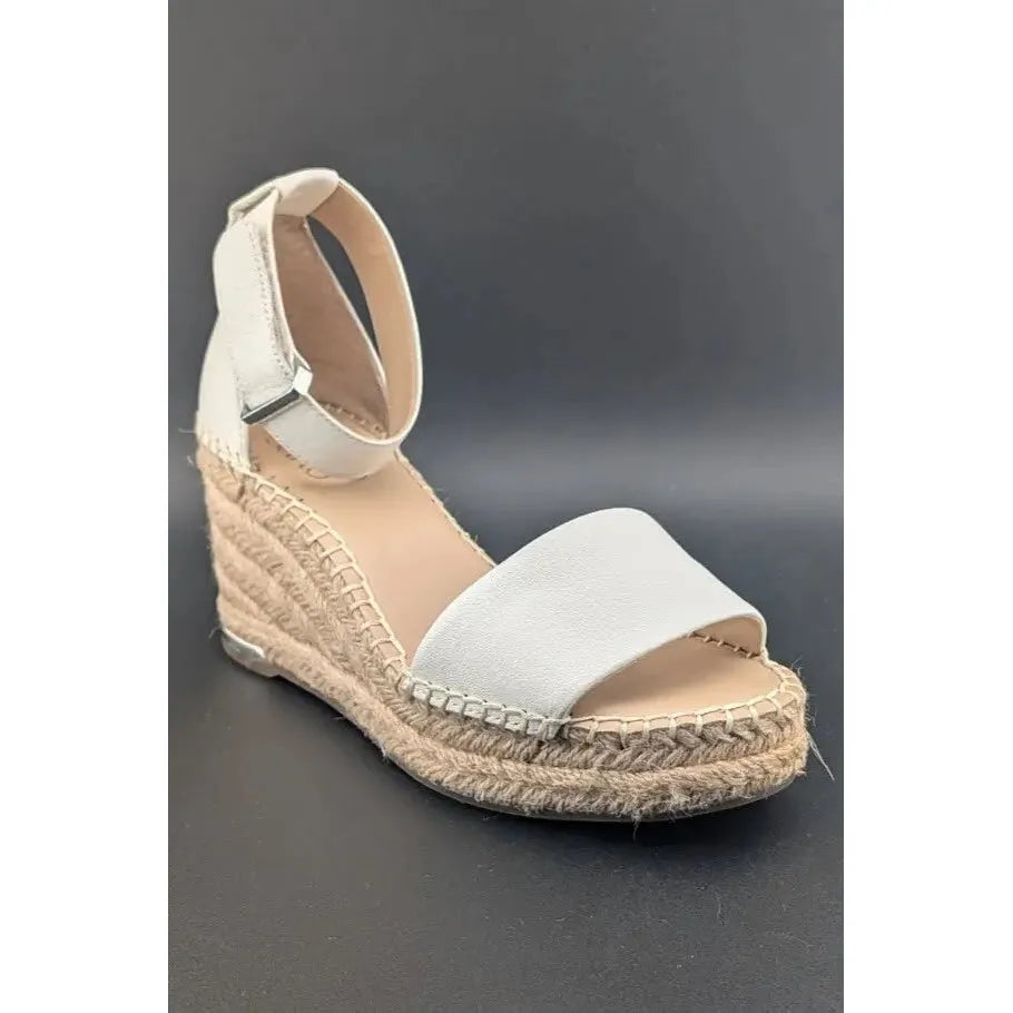 NEW Franco Sarto Women's Size 6M Clemens Espadrille Wedge Sandals SC2524 - SoleComfort.shoes